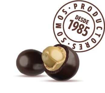 Maní crocante con chocolate