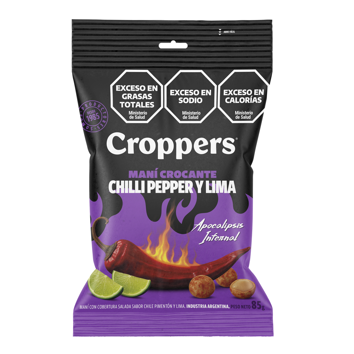 Chilli pepper y lima